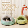 Cozy Semi-Enclosed Pet Bed for Cats and Small Dogs