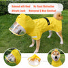 Polyester Dog Raincoat Cape for Small to Medium Dogs