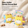 Plush Squeaky Tug Toy with Bell for Dogs