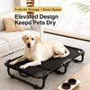 Foldable Elevated Pet Cot Bed with Breathable Mesh