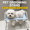 Foldable Pet Grooming Stand with Tie Strap for Bathing and Nail Care