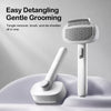 2-in-1 Deshedding & Detangling Brush for Cats and Dogs