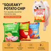Potato Chip Plush Squeaky Toy for Dogs and Cats