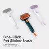 Dual-Sided Dog & Cat Grooming Brush for Deshedding & Detangling