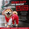 Waterproof Hooded Raincoat for Small and Medium Dogs