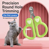 Round-Hole Pet Nail Clippers for Cats and Dogs