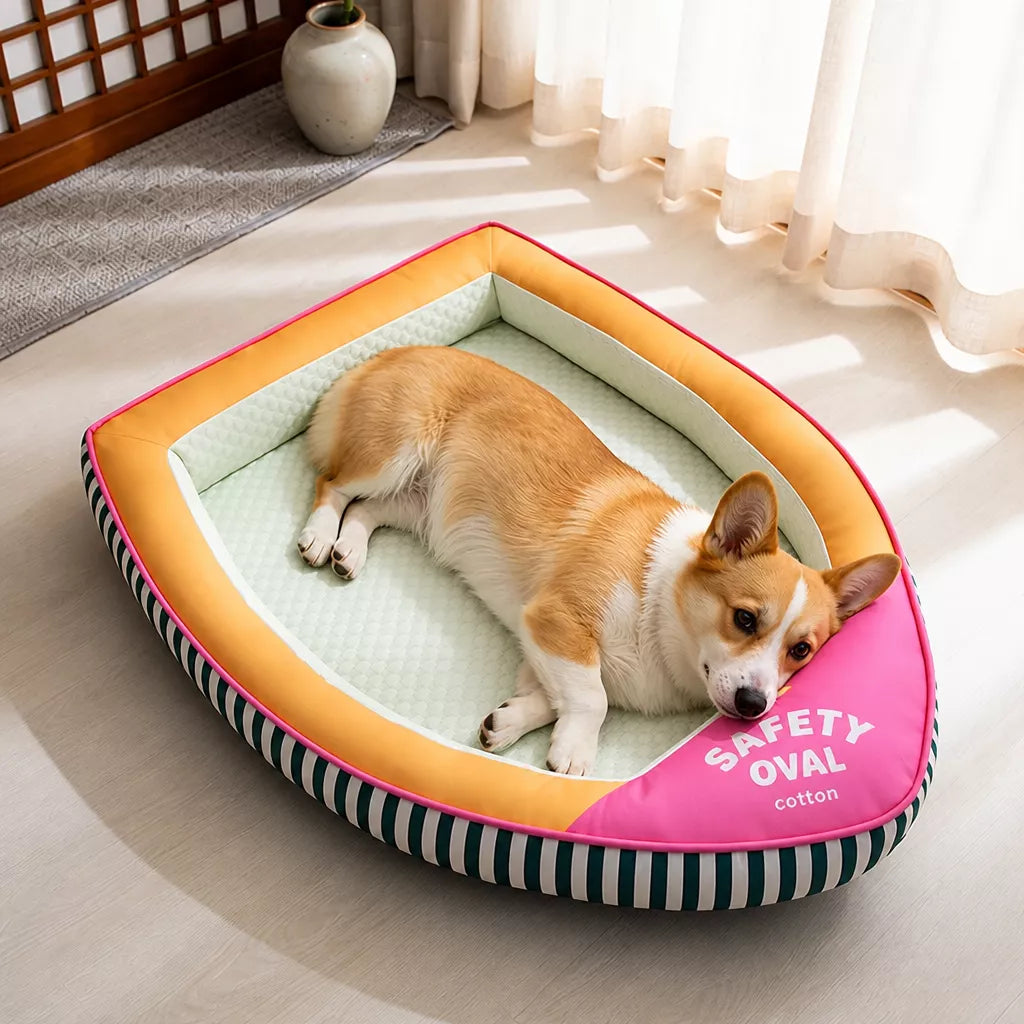 Year-Round Polyester Pet Bed Mat for Dogs and Cats