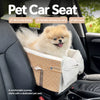 Center Console Pet Car Seat for Small Dogs & Cats