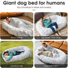 Extra-Large Washable Plush Pet Bed