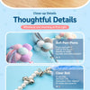 Cat Teaser Wand Toy with Feather and Bell Details
