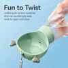Portable Dog Water Bottle and Feeding Cup for Outdoor Use