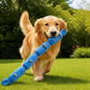 21.7-Inch Four-Section Sausage Squeaky Tug Toy for Dogs