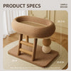 Oval Cat Bed and Sisal Scratcher