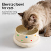 Ceramic Polka Dot Pet Bowl