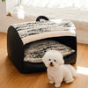 Enclosed Pet Bed Tent with Removable Washable Cover