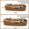 Extra-Large Washable Plush Pet Bed