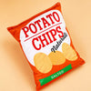 Potato Chip Plush Squeaky Toy for Dogs and Cats