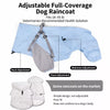 Waterproof Hooded Raincoat for Small and Medium Dogs