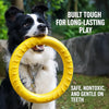 Interactive Dog Toys with Flying Disc, Tug Rings & Ball