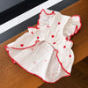 Cotton Bow Dress for Dogs and Cats