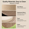 Sisal Barrel Cat Tower with Hideaways and Scratching Areas