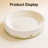 Oval Cat Scratcher Lounger for Cats