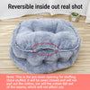 Floral Round Pet Bed for Cats and Small Dogs