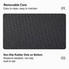 All-Season Pet Bed with Removable Washable Cover
