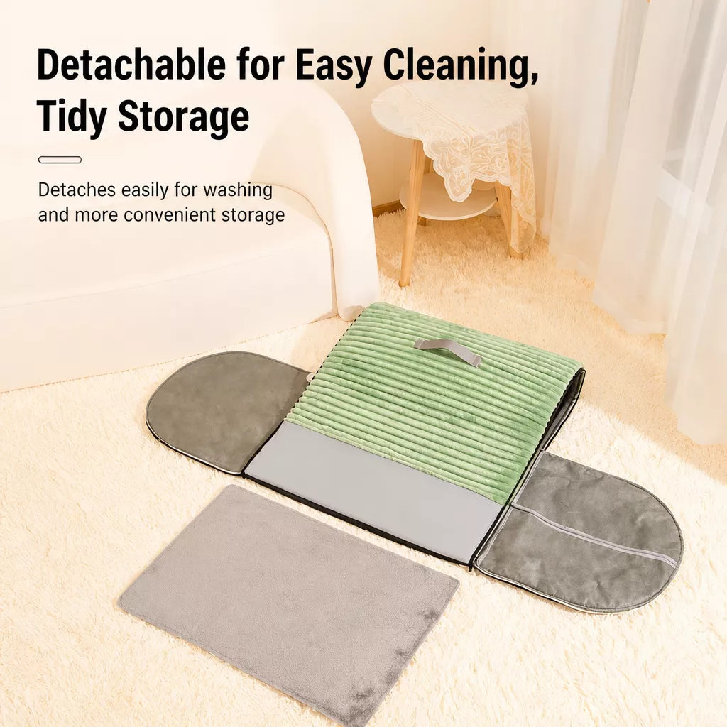 Enclosed House-Style Pet Bed for Cats and Dogs