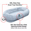 Extra-Large Washable Plush Pet Bed