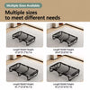Foldable Elevated Pet Cot Bed with Breathable Mesh
