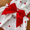 Cotton Bow Dress for Dogs and Cats