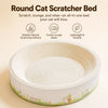 Oval Cat Scratcher Lounger for Cats