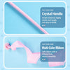 Cat Teaser Wand Toy with Feather and Bell Details