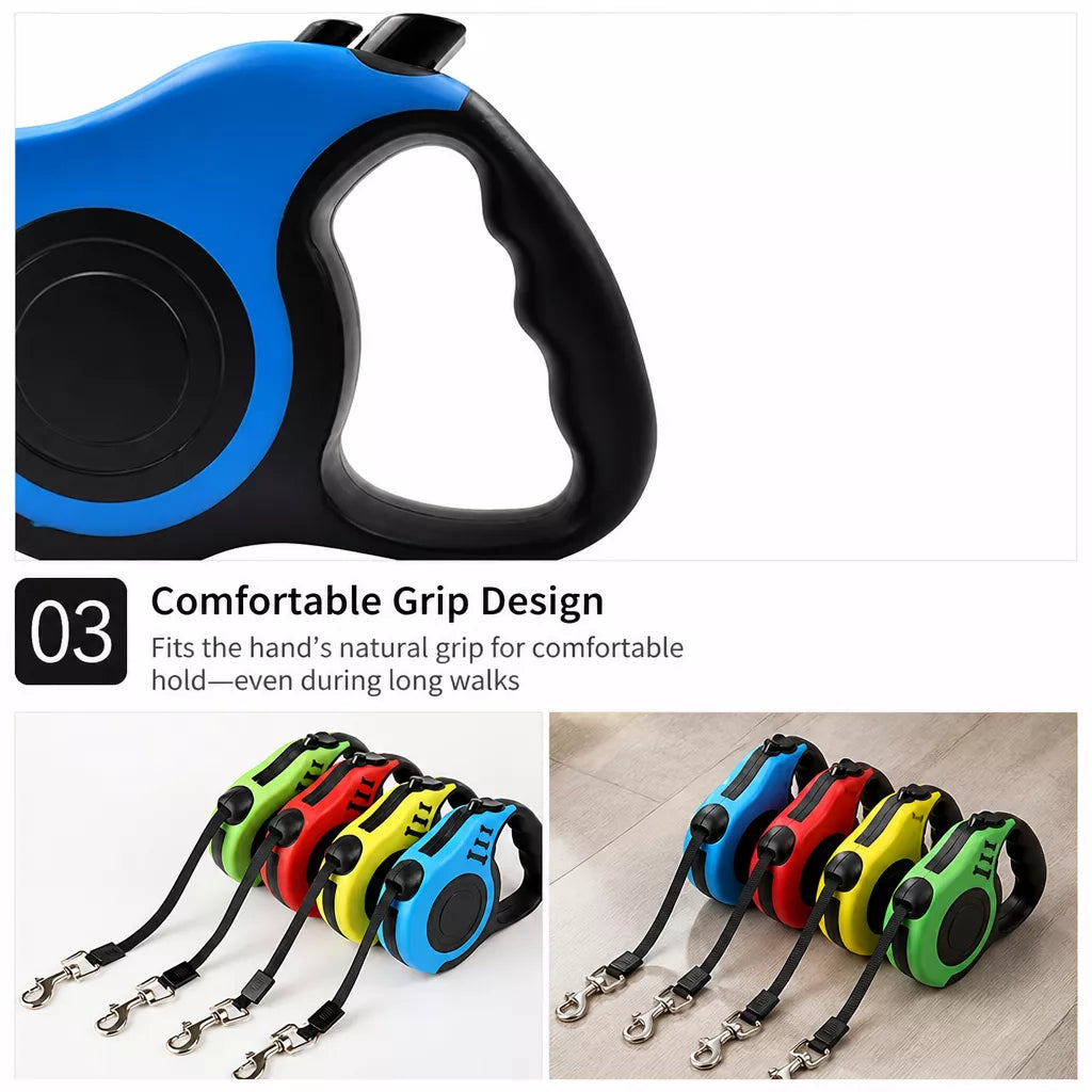 Retractable Dog Leash, 16.4 ft