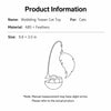 Cat Tumbler Teaser Toy with Feather and Catnip Ball