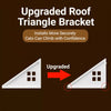 Multi-Level Roofed Cat Enclosure with Dedicated Litter Area