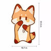 Vertical Wall-Mounted Cat Scratcher with Self-Adhesive Backing
