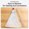 Semi-Enclosed Cotton-Linen Pet Tent Bed for Cats and Small Dogs