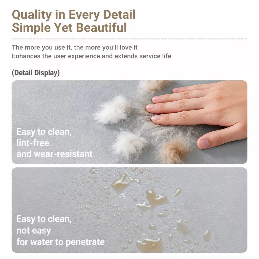 Reversible Washable Nylon Pet Bed for Dogs and Cats