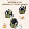 Expandable Clear-Window Pet Carrier Backpack