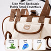 Portable Pet Sling and Backpack Carrier for Small Dogs