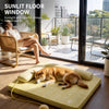 Rattan-Woven Pet Bed Mat for Small to Large Dogs