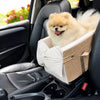 Center Console Pet Car Seat for Small Dogs & Cats