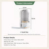 Portable Pet Water Bottle with Fold-Down Drinking Cup