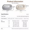 Reversible Washable Nylon Pet Bed for Dogs and Cats