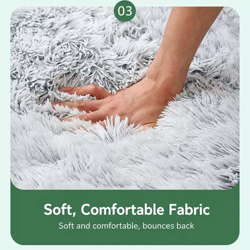 Extra-Large Washable Plush Pet Bed