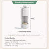 Portable Pet Water Bottle with Fold-Down Drinking Cup