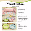 Floral Round Pet Bed for Cats and Small Dogs