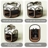Foldable Octagonal Pet Tent for Cats and Small Dogs